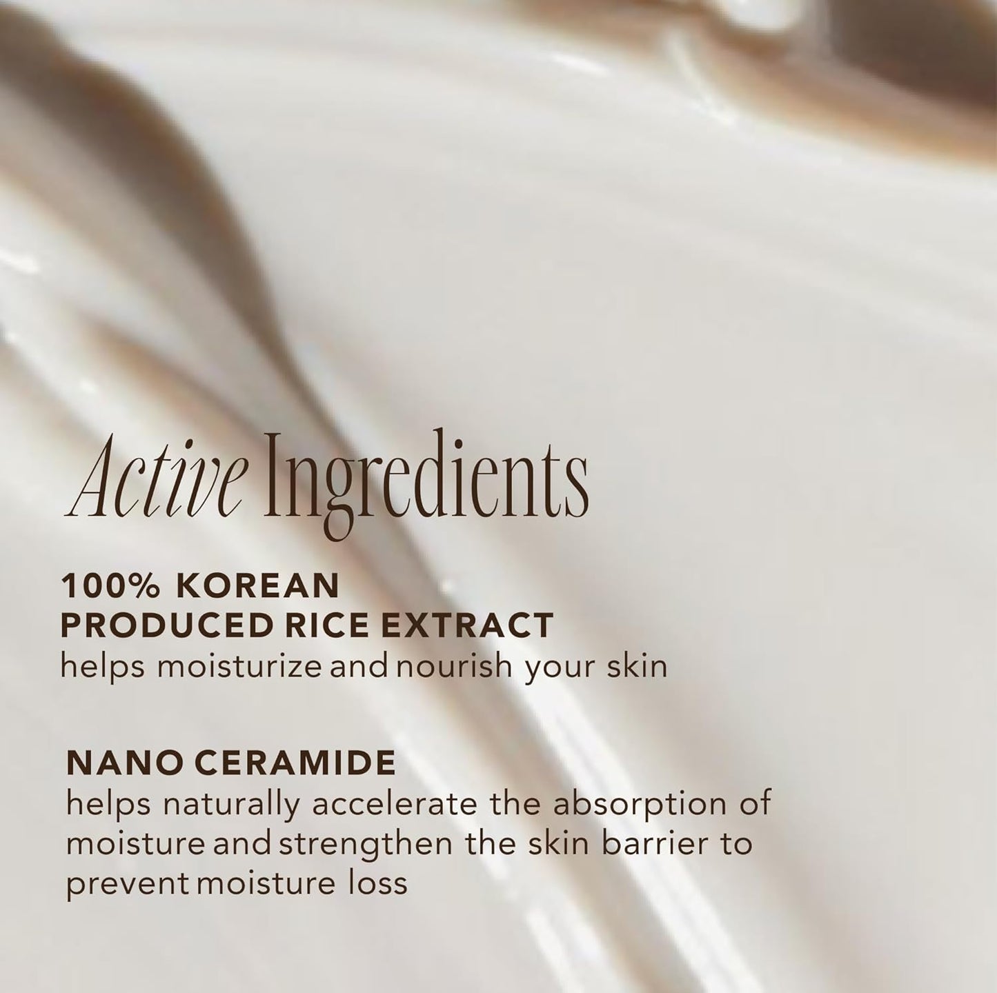The Face Shop Rice Ceramide Moisturizing Cream - Rice Extract + Rice Bran Oil - Hydrating Targets Dryness, Brightening - Dermatologically Tested - Lightweight Moisturizer Face Cream - Korean Skin Care